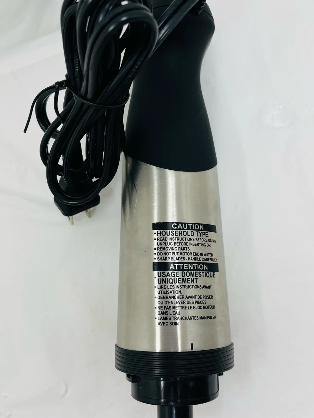All-Clad KZ750 Immersion Hand Blender Motor Turbo Body 600W - TESTED -Works 💯
